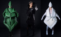 Agáta Zenklová a její udržitelná módní kolekce (model: Dan M. Šabata, modelka: Michaela Hollá, vedoucí BP: MgA. Martin Havel)