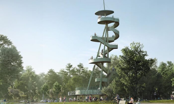 V Malešickém parku v Praze vyroste rozhledna s restaurací podle návrhu švýcarských architektů