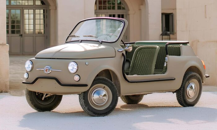 Garage Italia přestavěla ikonický fiátek z roku 1936 na letní čistě elektrický Fiat 500 Spiaggina EV