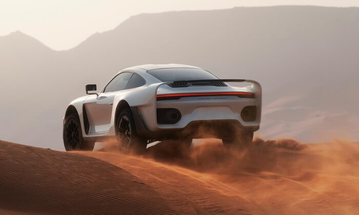 Marsien je limitovaná edice předělaného sporťáku Porsche 911 Turbo S na stylový offroad