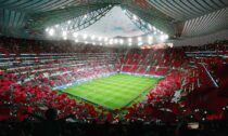 Stade Hassan II v Maroku od Populous