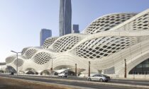 King Abdullah Financial District Metro Station od Zaha Hadid Architects