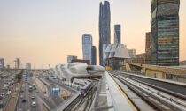 King Abdullah Financial District Metro Station od Zaha Hadid Architects