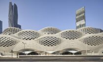 King Abdullah Financial District Metro Station od Zaha Hadid Architects