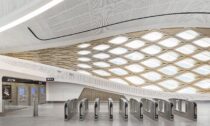 King Abdullah Financial District Metro Station od Zaha Hadid Architects