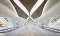 King Abdullah Financial District Metro Station od Zaha Hadid Architects