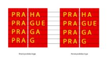 Aktualizovaná vizuální identita města Praha