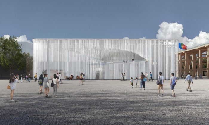 Kengo Kuma navrhl pro Portugalsko pavilon na Expo 2025 jako ponoření do kousku oceánu